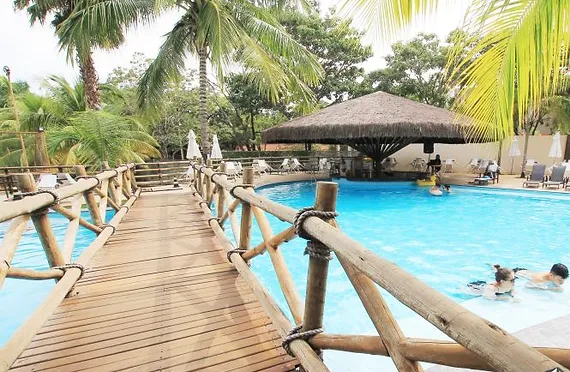 LE JARDIN SUITES em CALDAS NOVAS - GO — condomínio para aluguel por temporada